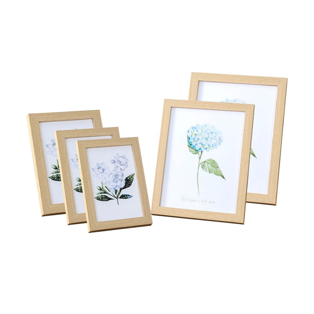 簡約 木質相框 5/6/8/10吋 A4相框 畫框 玻璃相框 木製相框 裱框 相框 相片框 木相框-細節圖2