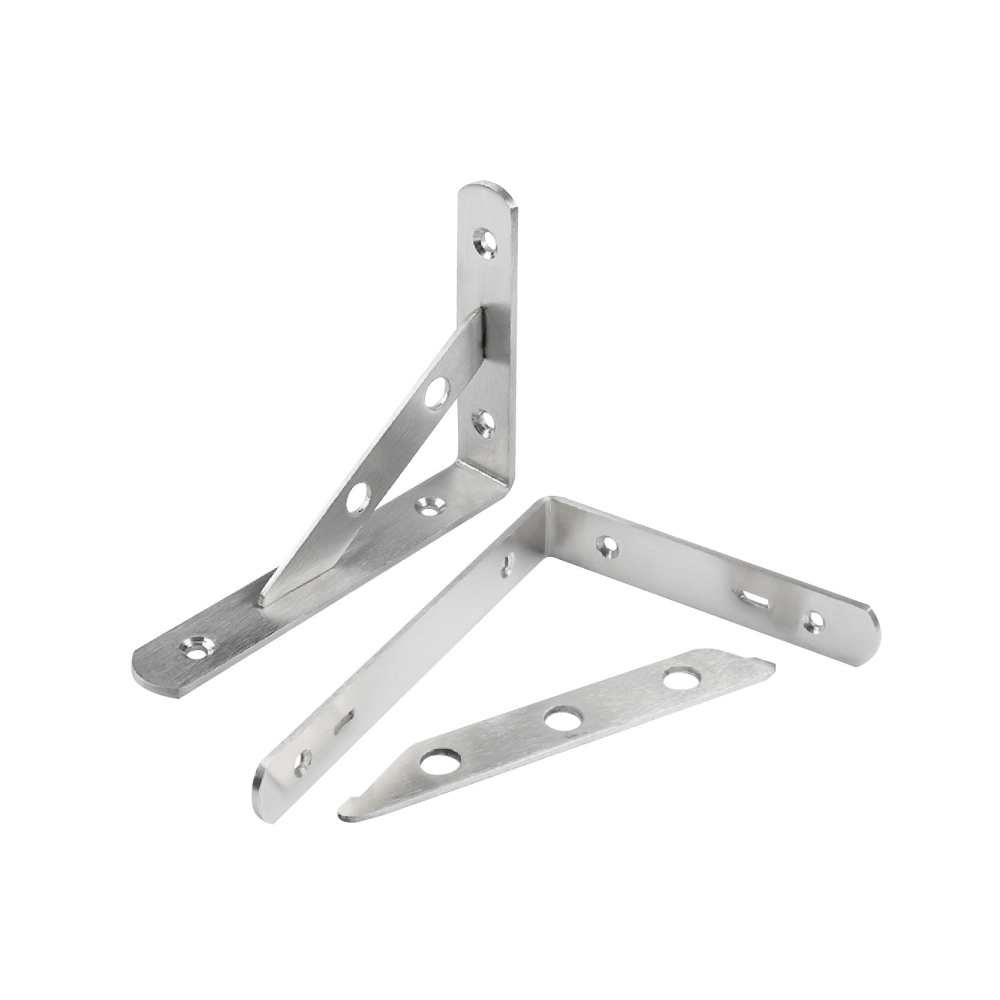 不鏽鋼兩用三角支架 層板架 牆上置物架 層板托 壁掛三角支架 隔板支撐層板托 三角支架 托架 固定架-細節圖2