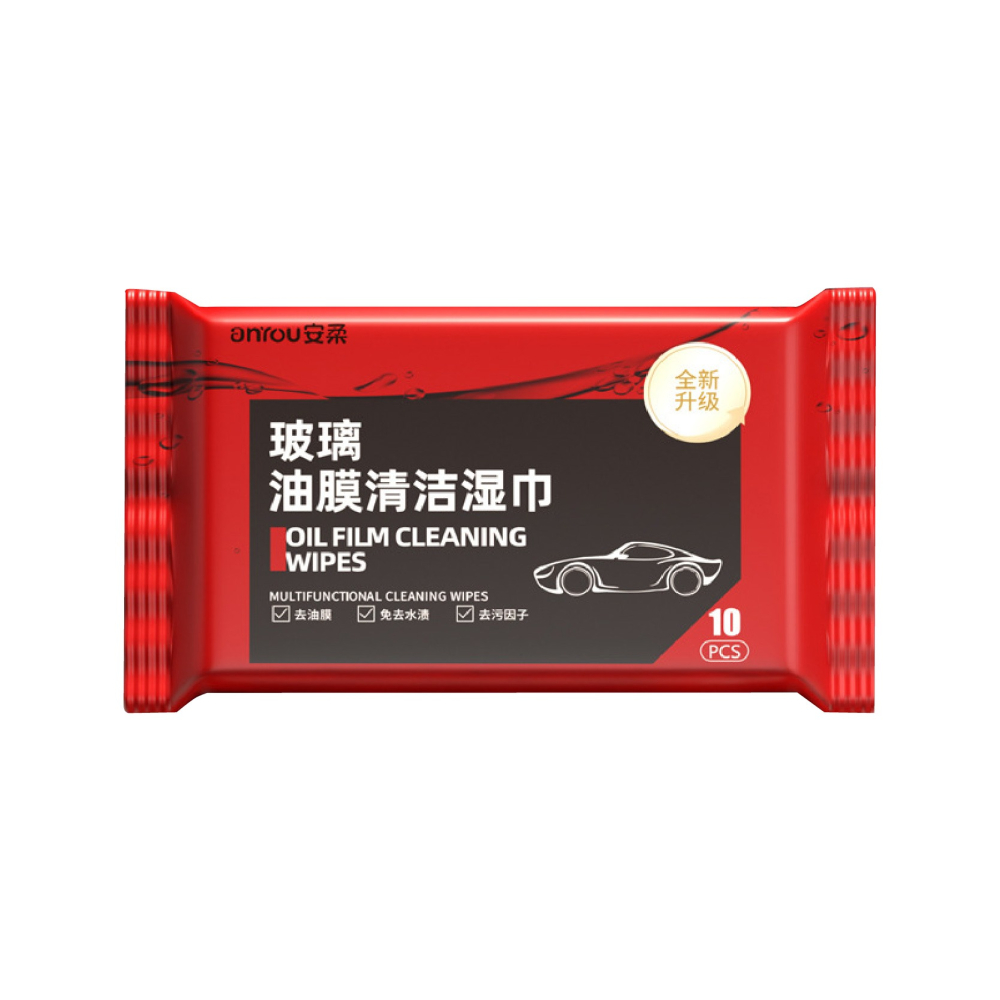 【10抽】除油墨擦巾 玻璃油膜去除濕巾 油膜濕巾 油膜清潔濕巾 汽車玻璃清潔劑 擋風玻璃清潔-細節圖2