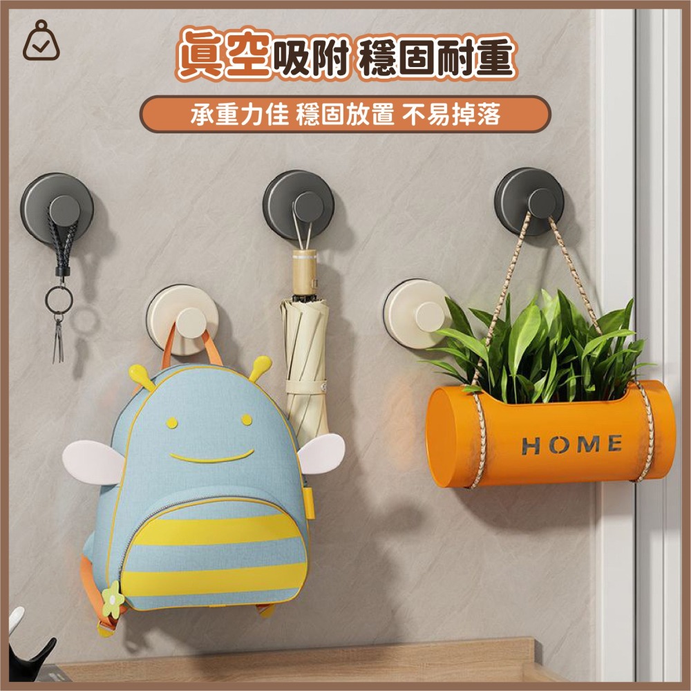 強力吸盤掛勾 吸盤掛勾 吸盤掛勾 吸盤式挂鈎 免打孔掛鉤 帽鉤 帽勾 浴室掛勾 衣服掛鈎 帽子掛勾-細節圖4