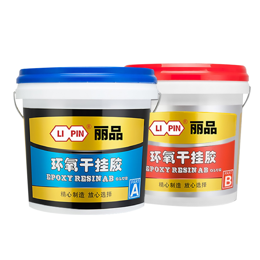 環氧樹脂AB膠 (兩罐1組8kg) 修補木材/石膏板/矽酸鈣板之接縫 RC裂縫補強 多功能AB膠-細節圖2