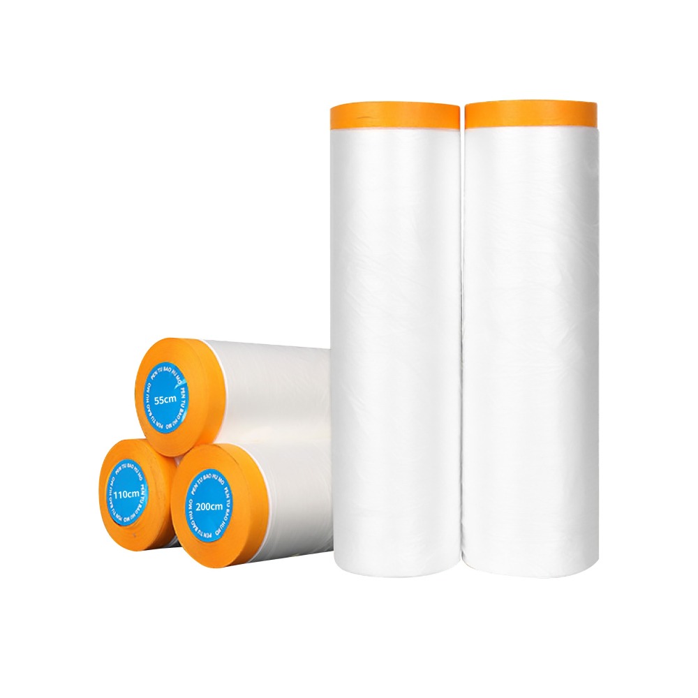 養生膠帶 一次性防塵膜 搬家打包 油漆保護膜 透明膜 遮蔽膜 紙膠帶 裝潢保護膜 PE膜 防塵膜-細節圖2
