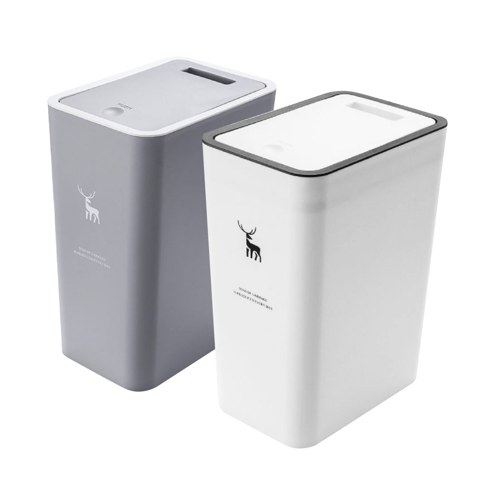 夾縫按壓垃圾桶 夾縫垃圾桶 桌上垃圾桶 北歐風垃圾桶 掀蓋垃圾桶 廚房垃圾桶 垃圾桶 彈蓋垃圾桶-細節圖2