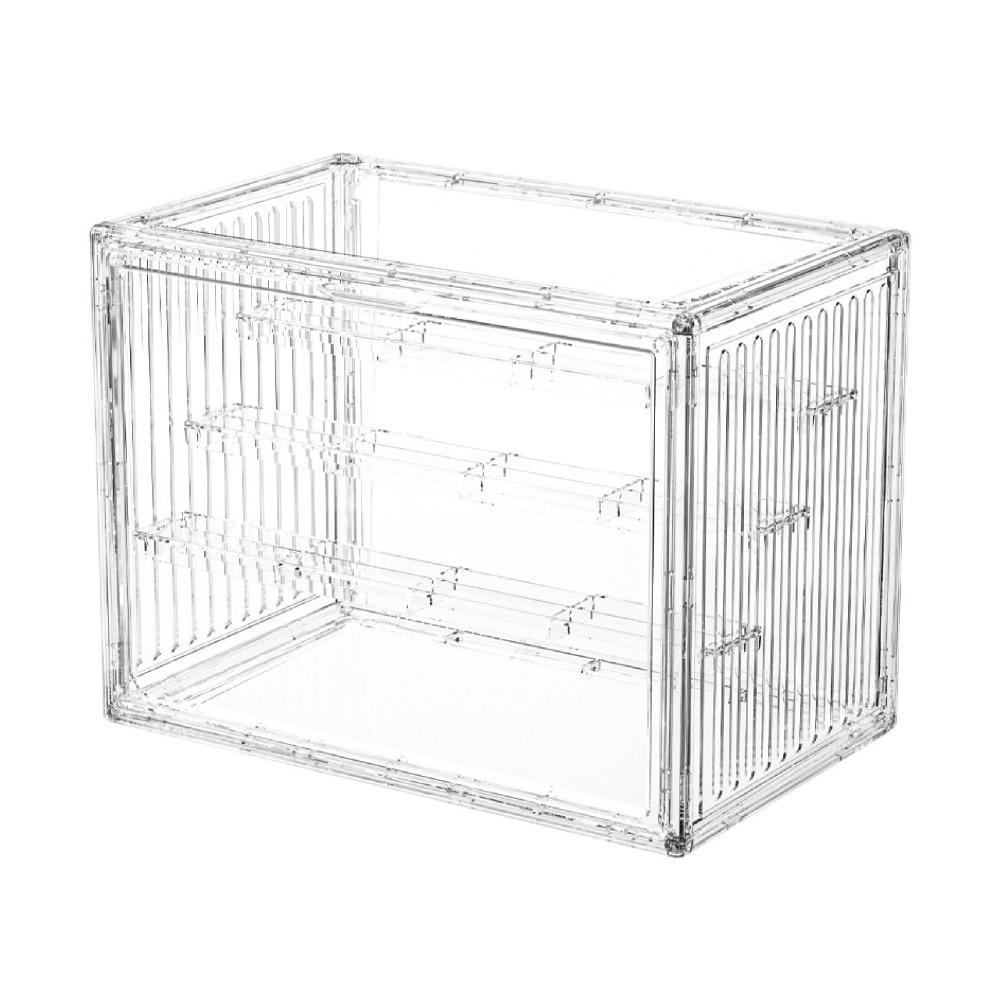 貨櫃透明展示盒 公仔收納盒 公仔展示盒 書本防塵收納 透明展示櫃 盲盒展示盒 手辦展示盒 包包收納-細節圖2