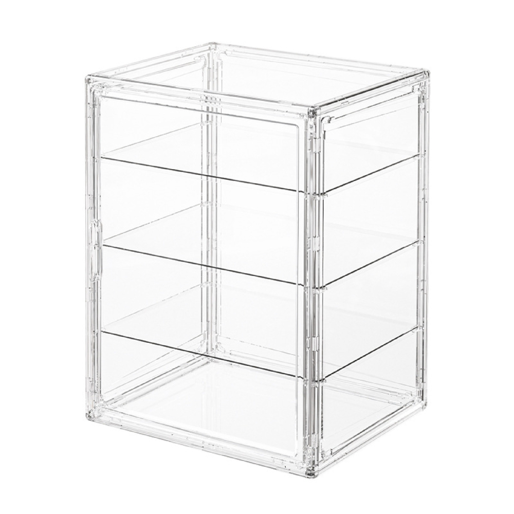 多層杯架展示盒 公仔收納盒 化妝品收納盒 咖啡杯架 防塵收納櫃 杯子收納架 馬克杯收納 水杯收納盒-細節圖2