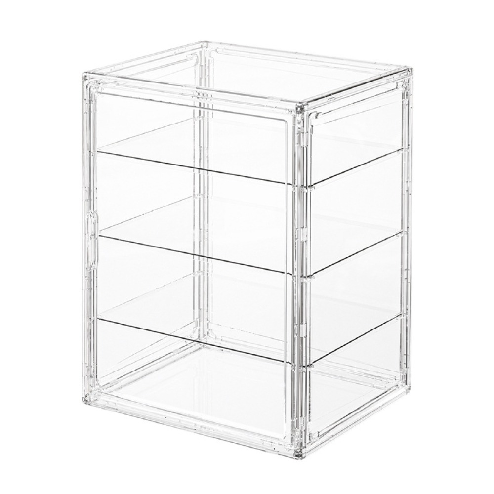 多層杯架展示盒 公仔收納盒 化妝品收納盒 咖啡杯架 防塵收納櫃 杯子收納架 馬克杯收納 水杯收納盒-細節圖2