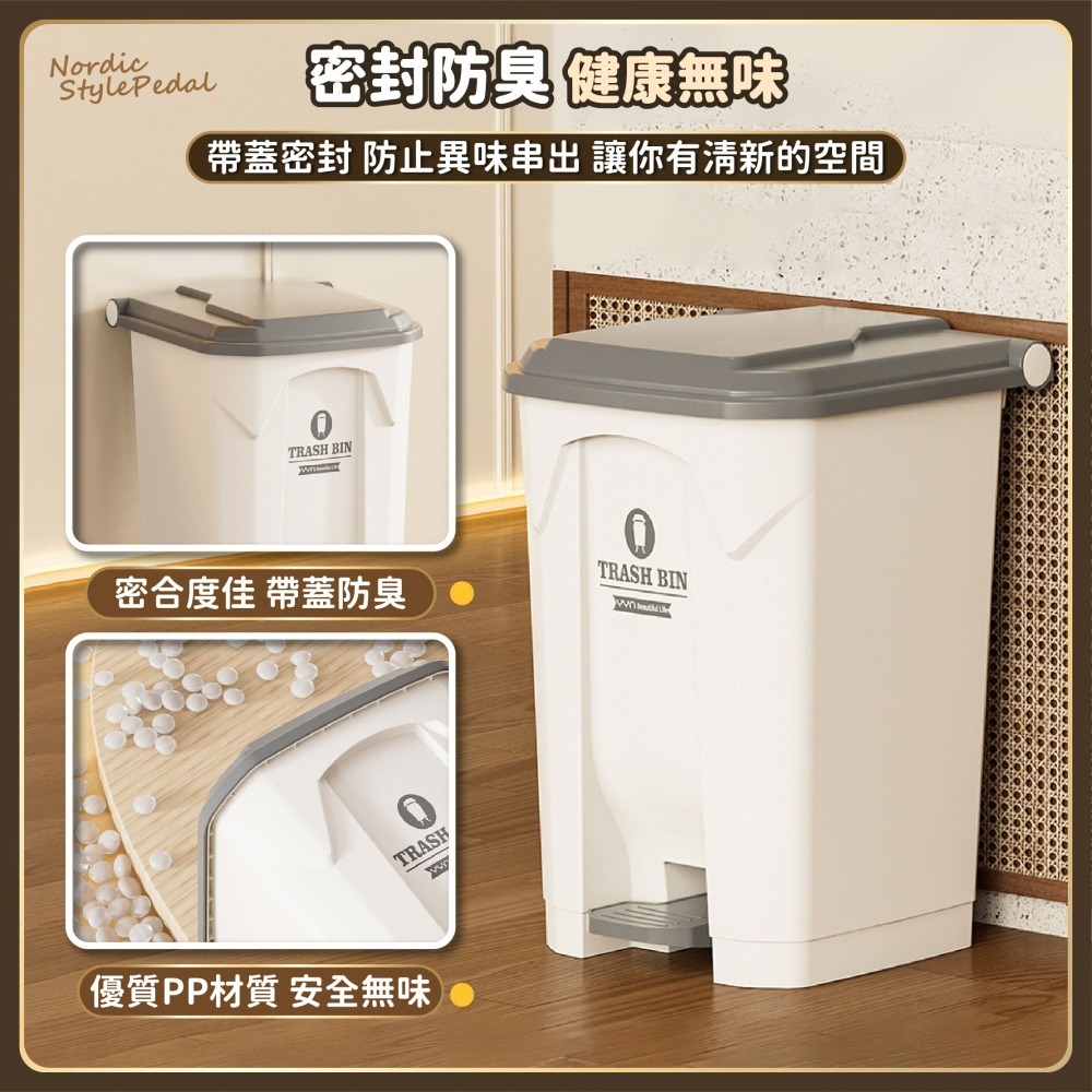 腳踏式垃圾桶 100L 戶外垃圾桶 垃圾桶 腳踏垃圾桶 環衛 商用垃圾桶 大型分類桶 大容量垃圾桶-細節圖6