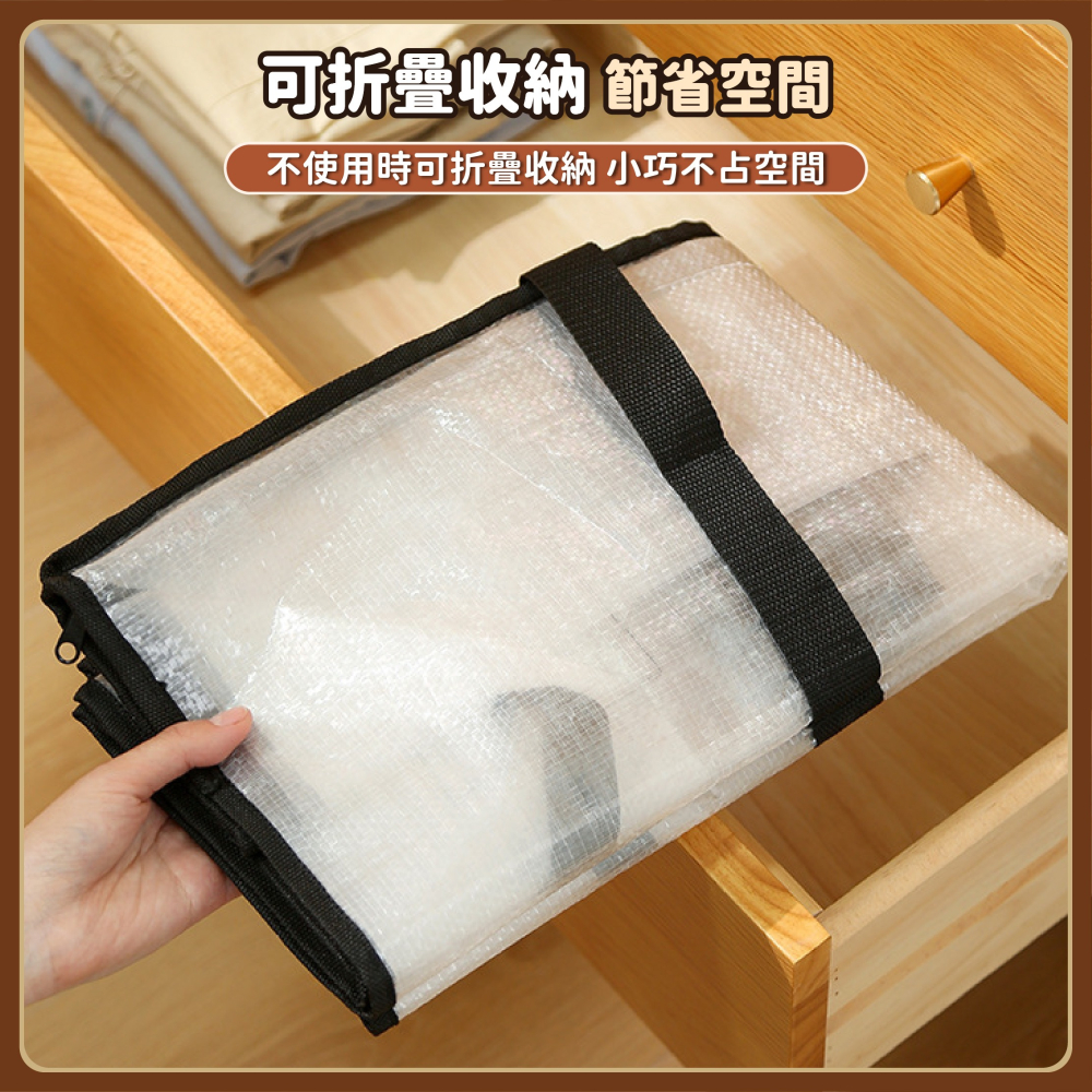 棉被衣物收納袋 換季收納袋 PP防水收納袋 棉被打包袋 透明防塵收納袋 搬家袋 娃娃收納袋 外套收納-細節圖6