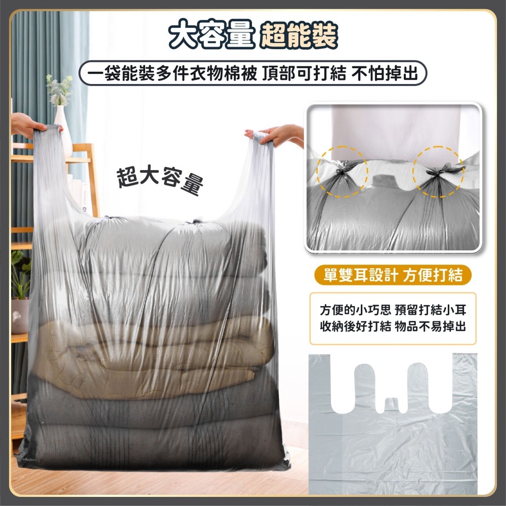 大容量搬家 手提打包袋 搬家打包袋 垃圾袋 塑膠袋 一次性袋子 包裝袋 收納袋 提袋 袋子 搬家袋-細節圖3