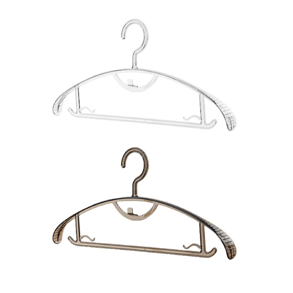 水晶防滑衣架 PET 亞克力 掛衣架 透明衣架 吊帶衣架 服飾店衣架 曬衣架 晾曬架 水晶衣架-細節圖2