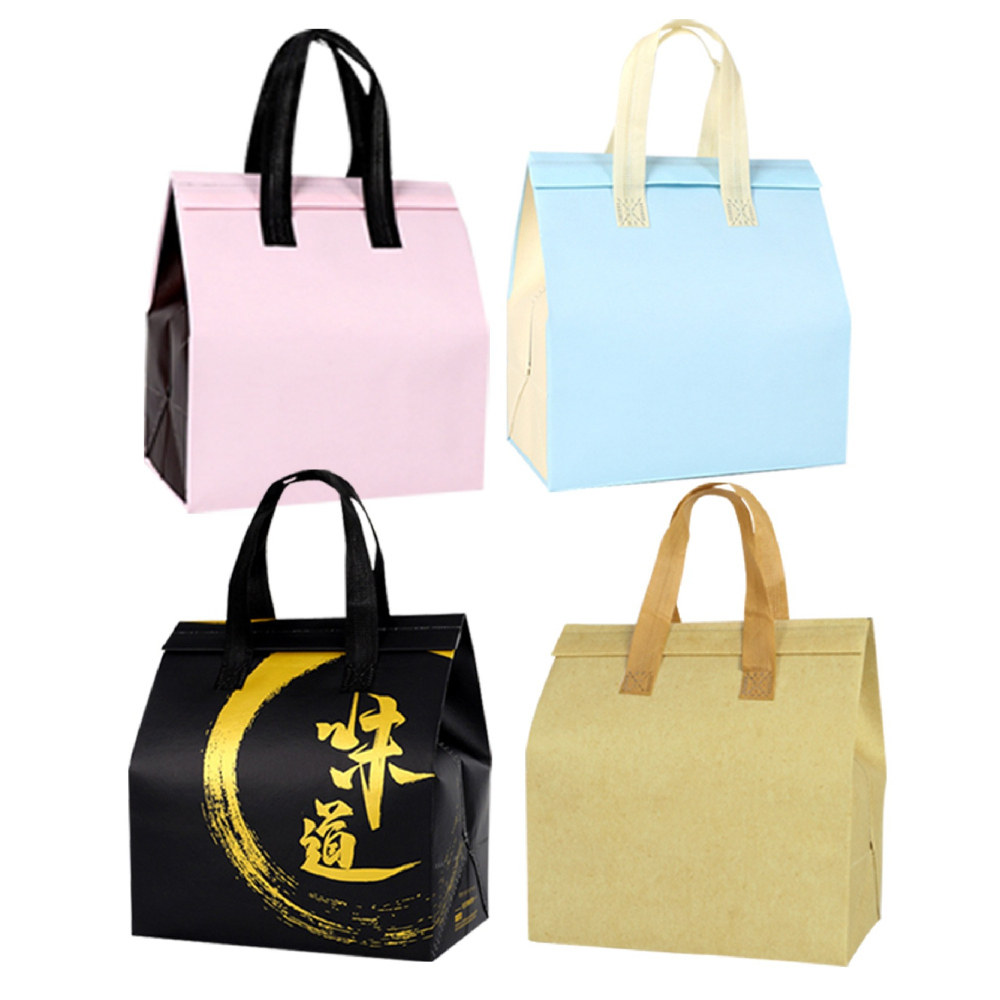 隨身保冷袋 保溫袋 手提鋁箔袋 保鮮袋 保冷袋 保冰包 手提袋 野餐袋 便當袋 奶茶袋 外帶打包袋-細節圖2