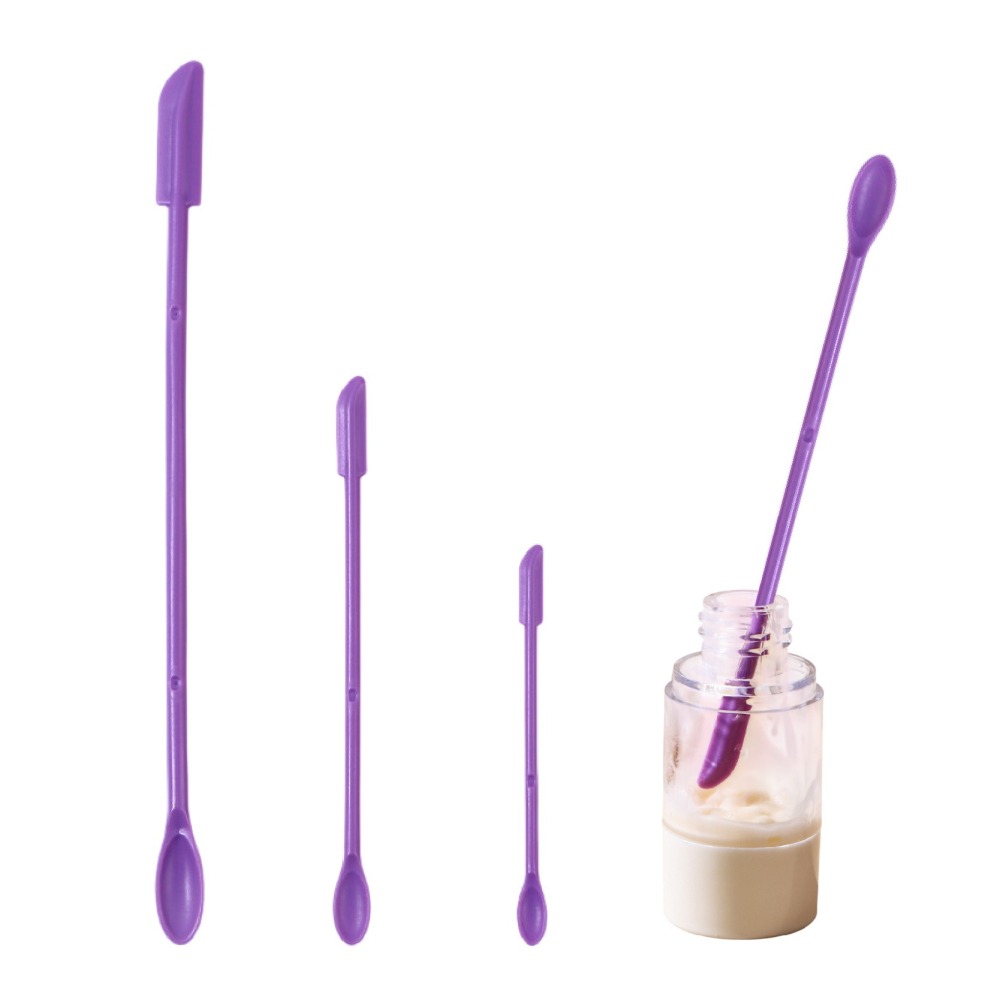 保養品雙頭挖取棒 化妝品空瓶挖取勺 粉底液分裝勺 瓶子刮棒 面霜勺 空瓶神器 小勺子 瓶子挖勺 刮刀-細節圖2