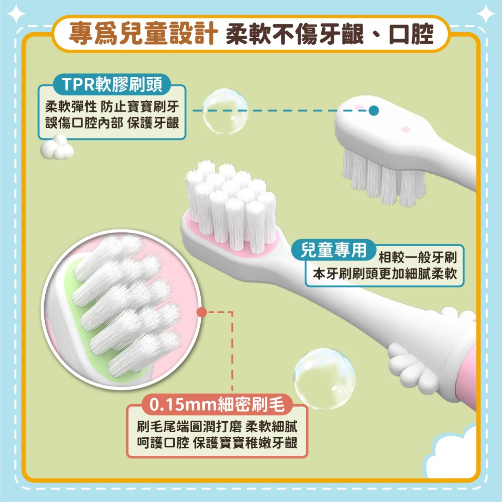 兒童月份軟毛牙刷 2-6歲 7-12歲 兒童牙刷 寶寶牙刷 幼兒牙刷 幼童牙刷 小孩牙刷 月份牙刷-細節圖4