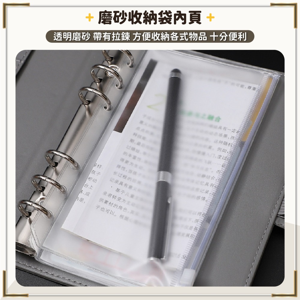 6孔 A5活頁夾 追星卡冊 活頁卡冊 小卡本 相簿 相冊 相片本 卡冊內頁 拍立得相冊 理財收納本-細節圖5
