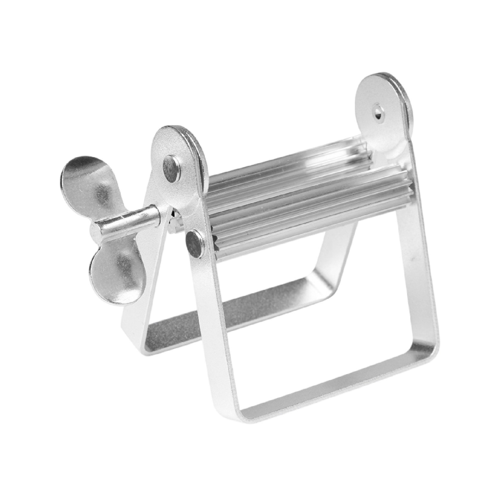 省力旋鈕 鋁合金擠膏器 擠染膏 合金擠膏器 擠牙膏器 染膏擠壓器 擠牙膏神器 染膏夾 金屬擠壓器-細節圖2