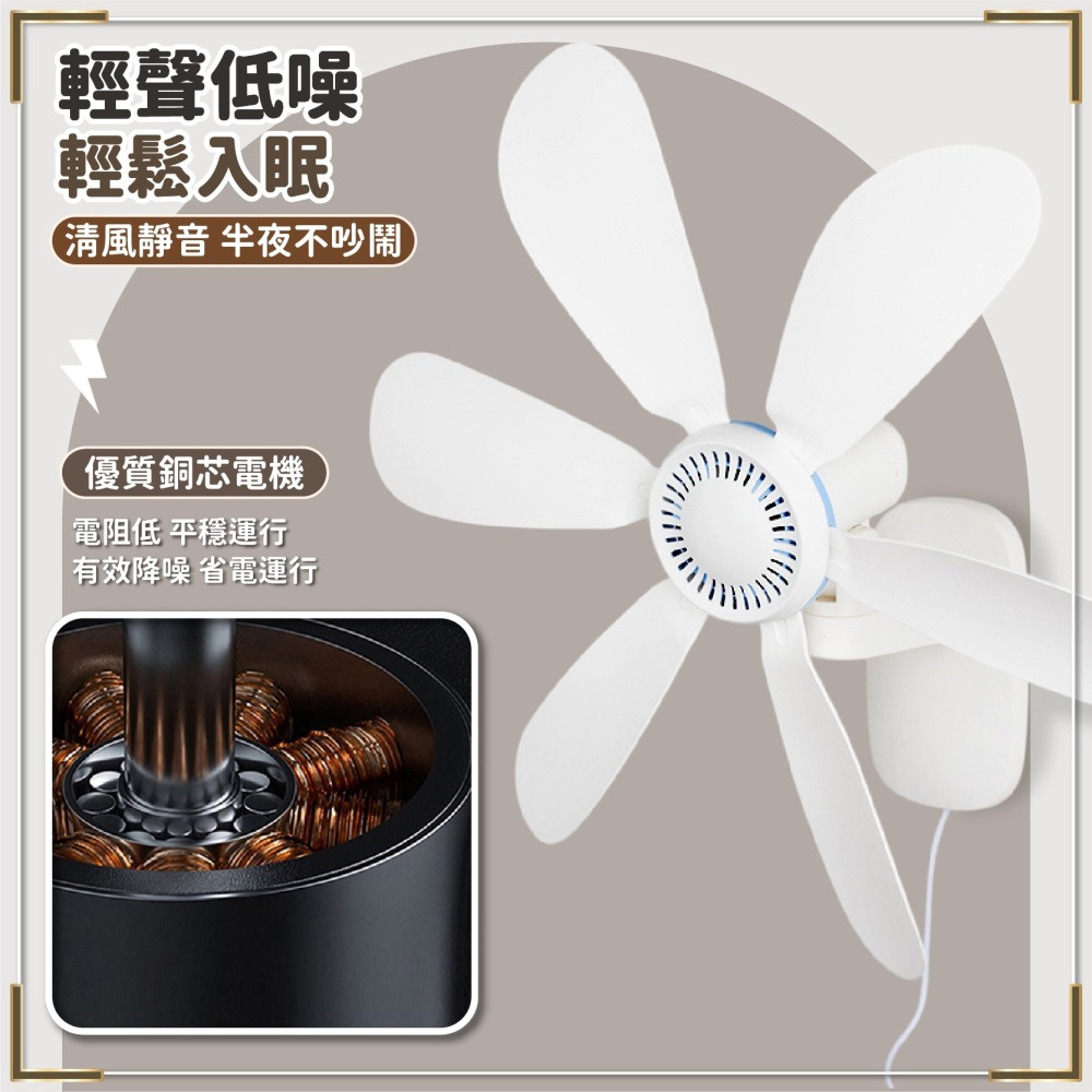 壁掛款 USB小吊扇 附無痕貼 壁掛式風扇 可拆卸葉片 可調角度 野營風扇 散熱 電風扇 壁扇-細節圖3