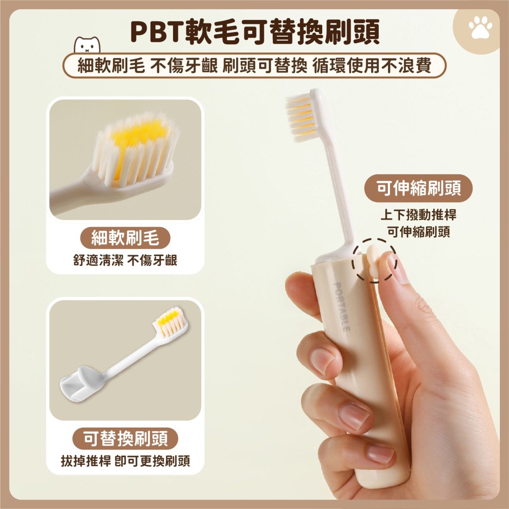 可裝牙膏 旅行摺疊牙刷 一體式牙刷 旅行牙刷組 旅行牙刷 折疊牙刷 便攜式牙刷 攜帶型牙刷牙膏盒-細節圖5