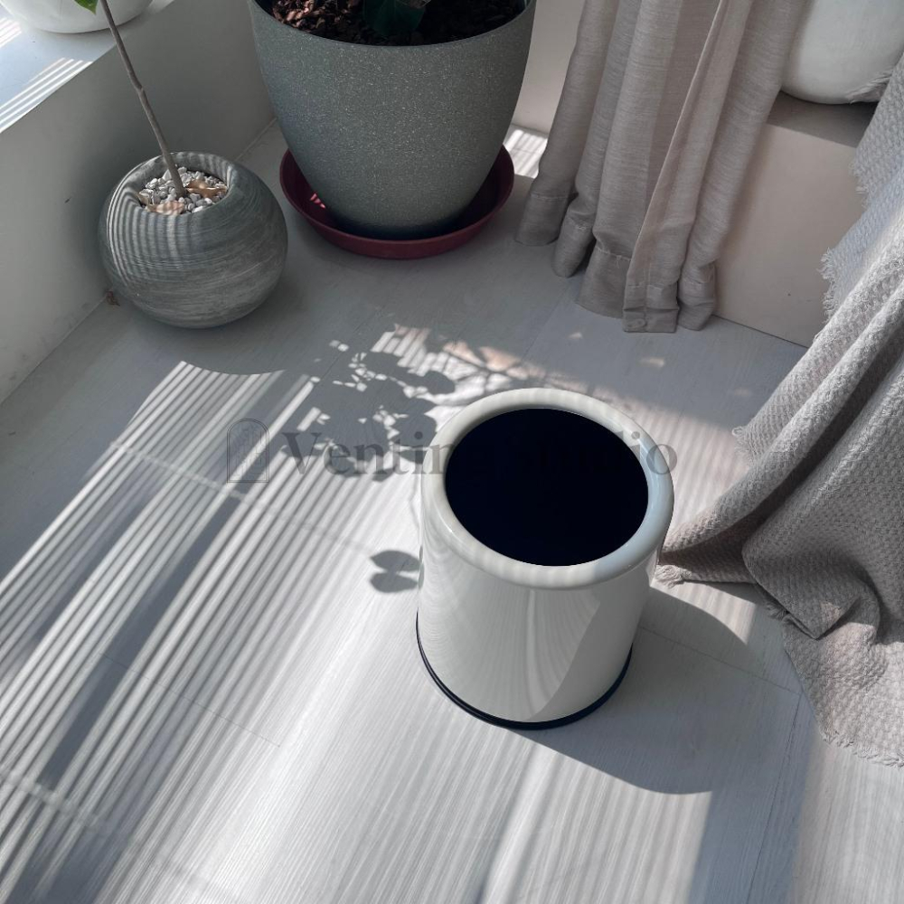 🌵 𝐕𝐞𝐧𝐭𝐢𝐧𝐠 𝐒𝐭𝐮𝐝𝐢𝐨 🌵  | 現貨 | 北歐風 家用簡約垃圾桶 雙層垃圾桶 桌面收納 浴室 臥室 房間清潔-細節圖2