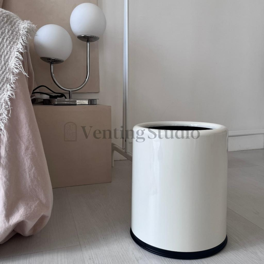 🌵 𝐕𝐞𝐧𝐭𝐢𝐧𝐠 𝐒𝐭𝐮𝐝𝐢𝐨 🌵  | 現貨 | 北歐風 家用簡約垃圾桶 雙層垃圾桶 桌面收納 浴室 臥室 房間清潔-細節圖3