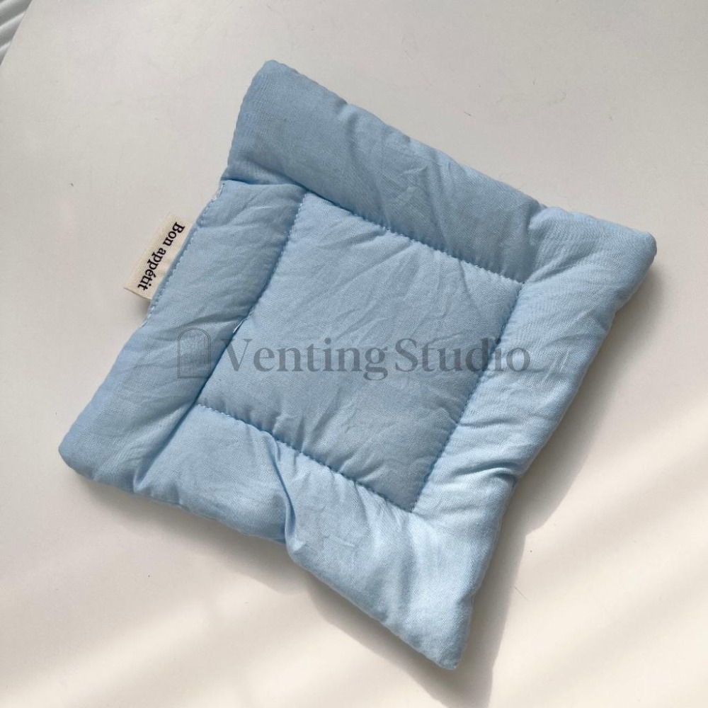 🌵 𝐕𝐞𝐧𝐭𝐢𝐧𝐠 𝐒𝐭𝐮𝐝𝐢𝐨 🌵  | 現貨 | INS風韓系棉質隔熱杯墊 杯墊 水杯 耐熱 居家生活-細節圖4