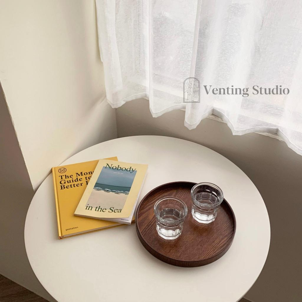 🌵 𝐕𝐞𝐧𝐭𝐢𝐧𝐠 𝐒𝐭𝐮𝐝𝐢𝐨 🌵  | 現貨 | 日系復古點心托盤 茶盤 餐盤 咖啡點心盤-細節圖3