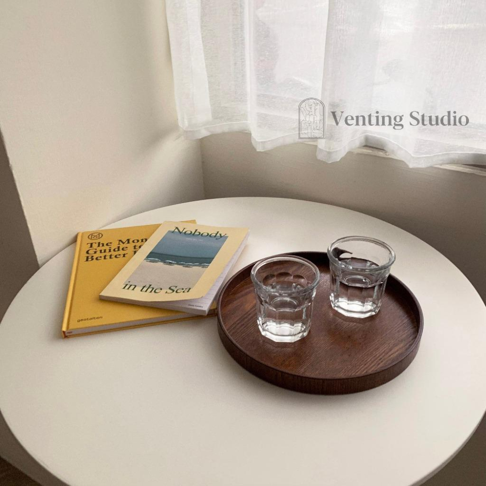 🌵 𝐕𝐞𝐧𝐭𝐢𝐧𝐠 𝐒𝐭𝐮𝐝𝐢𝐨 🌵  | 現貨 | 日系復古點心托盤 茶盤 餐盤 咖啡點心盤-細節圖4