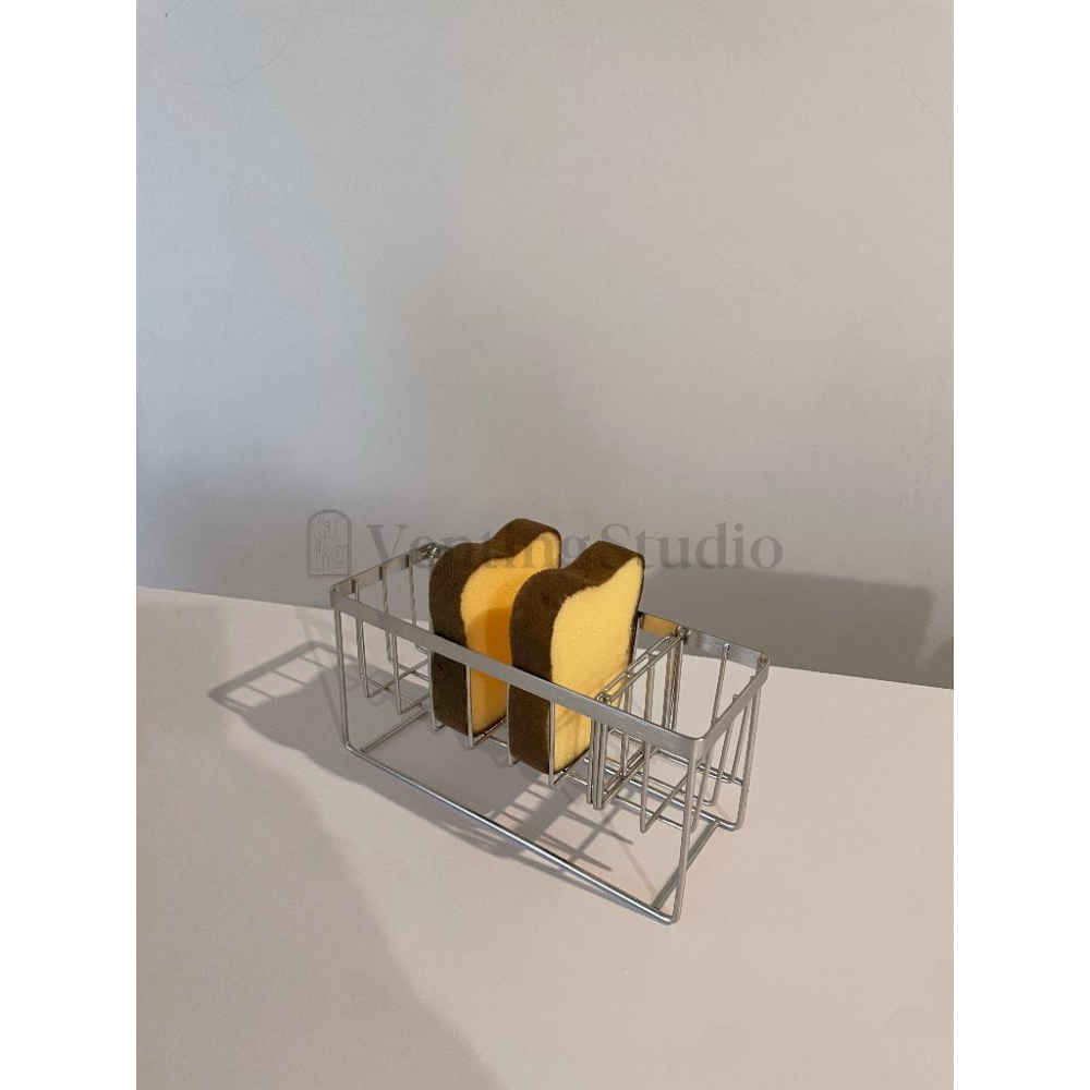 🌵 𝐕𝐞𝐧𝐭𝐢𝐧𝐠 𝐒𝐭𝐮𝐝𝐢𝐨 🌵  | 現貨 | 吐司造型海綿菜瓜布 海綿菜瓜布 洗碗 造型 1組2入-細節圖4