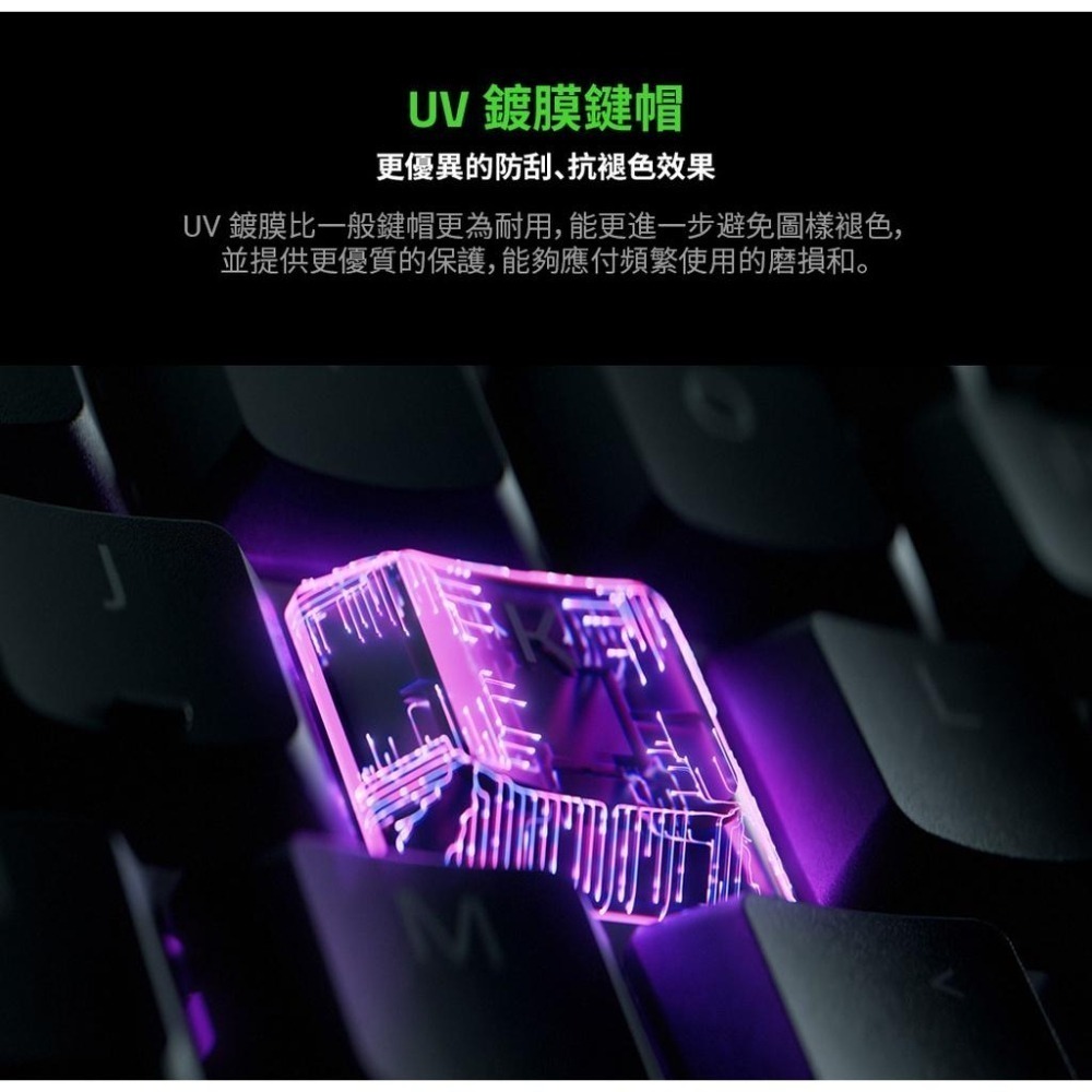 RAZER 雷蛇 ORNATA V3 雨林狼蛛 V3 機械式薄膜混合 電競中文鍵盤-細節圖5