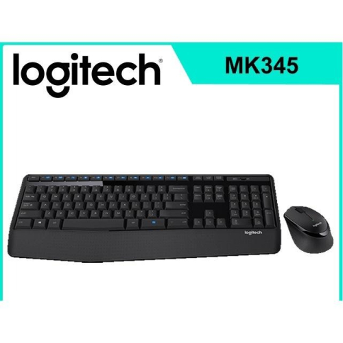 Logitech 羅技 MK345 無線鍵盤滑鼠組 中文鍵盤