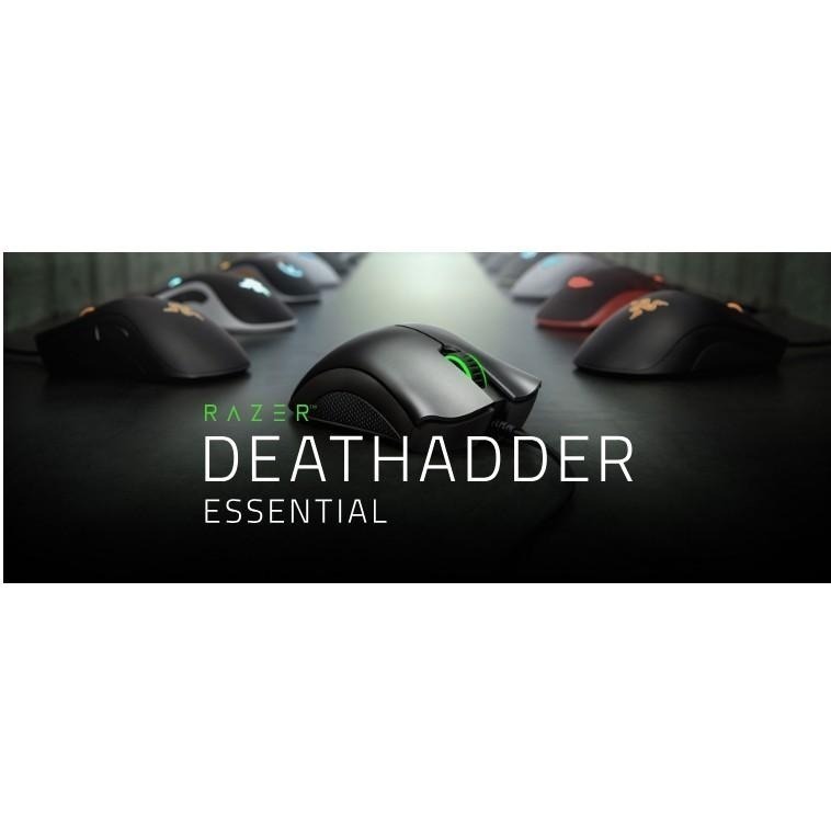 RAZER 雷蛇 DeathAdder Essential 蝰蛇 精華版電競滑鼠 黑色-細節圖2