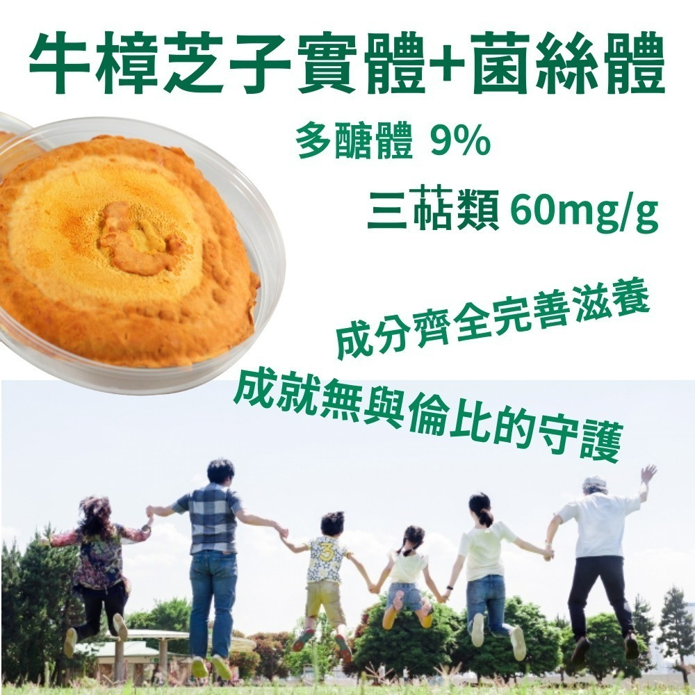 黃金樟芝-子實體+菌絲體膠囊(30粒/盒)-細節圖3
