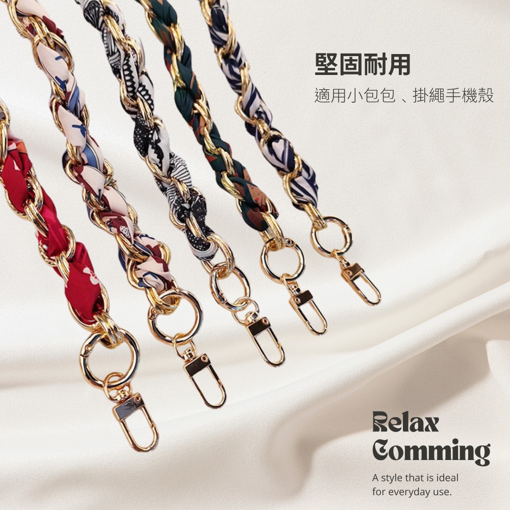 MOOTUN 手機殼｜手機掛繩 手機掛繩短 手機掛鏈 編織掛繩 手機吊繩 掛繩手機殼 手機掛繩與吊飾 手機吊繩絲巾-細節圖3