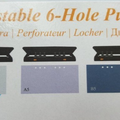 【含稅附發票】KW-triO 9170 917 萬用手冊專用六孔打孔機打洞機 6孔打孔機打洞機-細節圖4