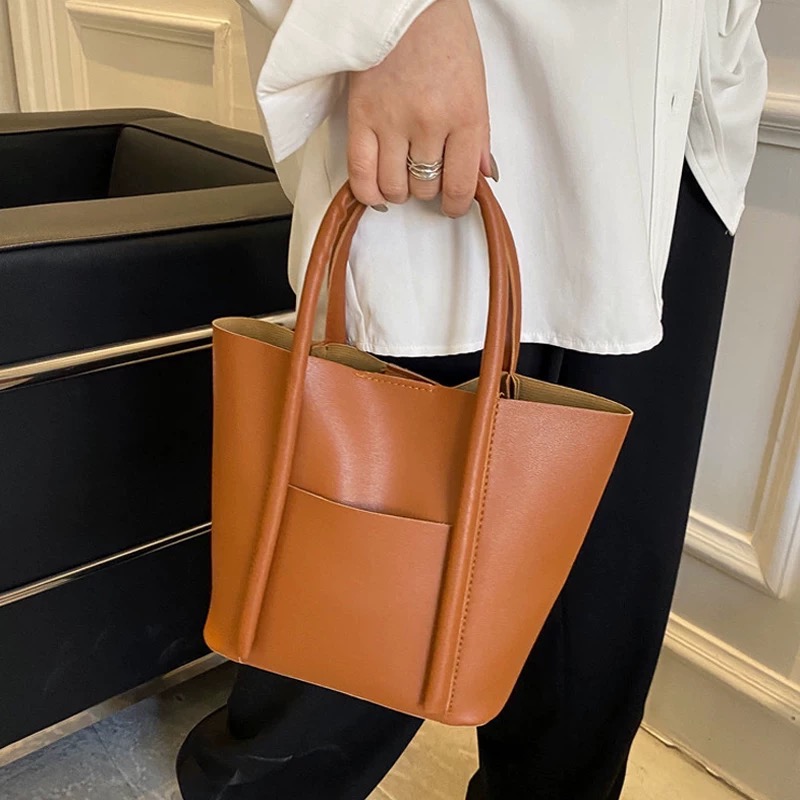 手拎水桶包-細節圖2