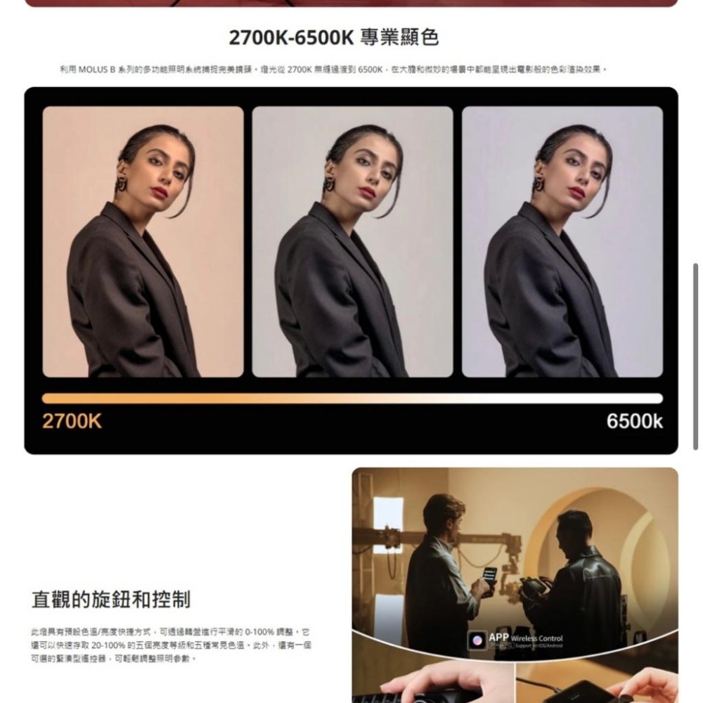 【ZHIYUN】智雲 功率王 B100 / B200 / B300 / B500 單燈組 (正成公司貨)-細節圖7