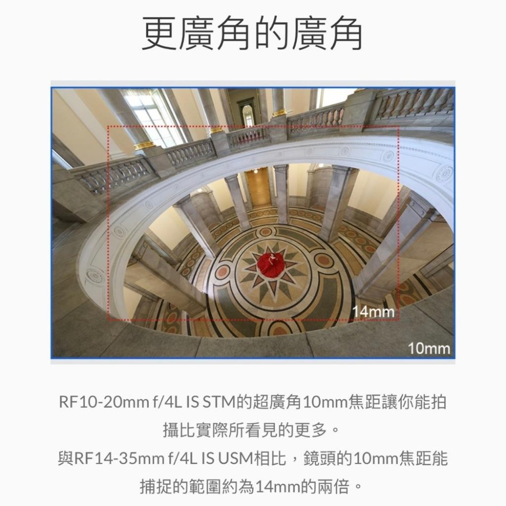 【Canon】RF10-20mm f/4L IS STM 超廣角全片幅自動對焦鏡頭 (公司貨)-細節圖3