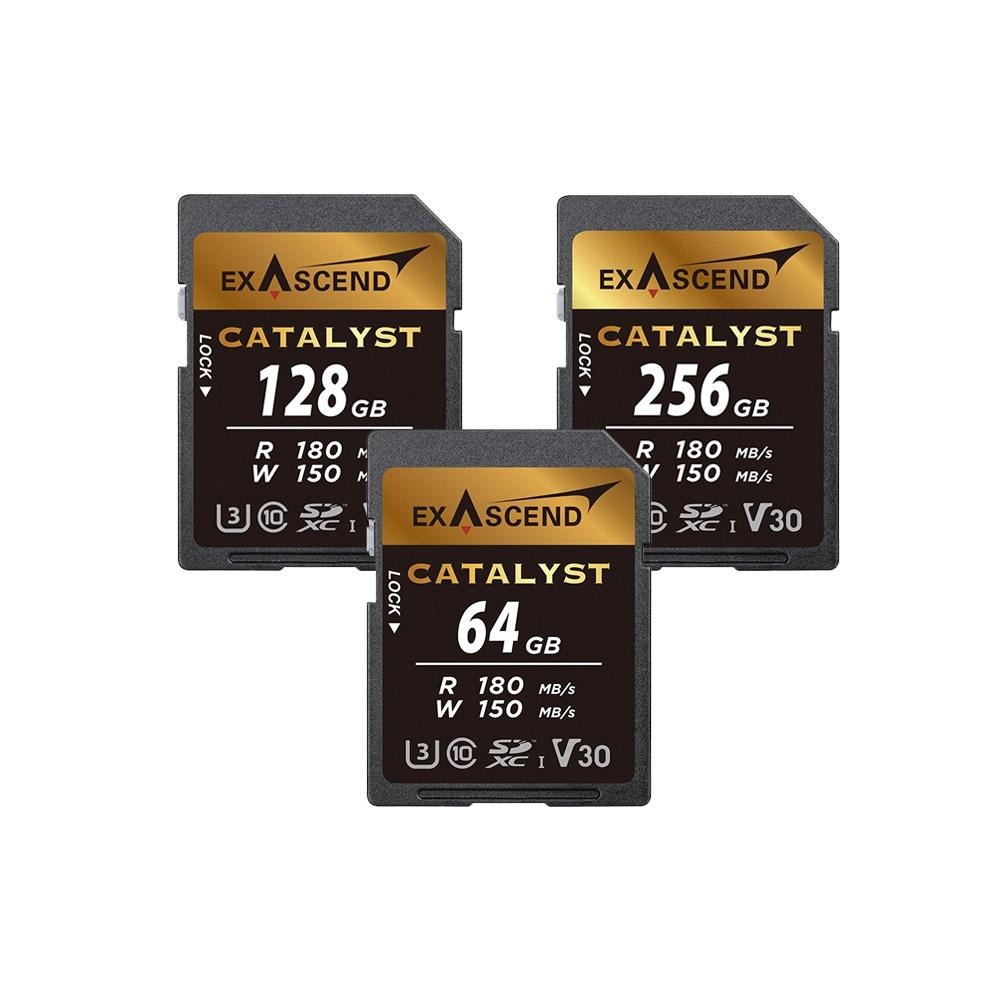 【Exascend】Catalyst V30 SD記憶卡 64GB/128GB/256GB (公司貨)-細節圖2