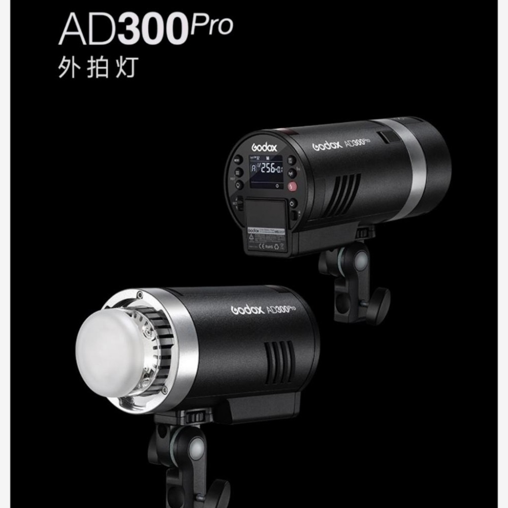 【Godox 神牛】AD300 Pro 外拍閃光燈 補光燈 (正成公司貨)-細節圖2