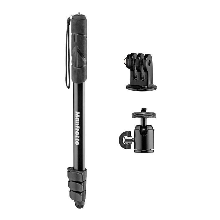 【Manfrotto】曼富圖 Compact Xtreme 自拍棒 /  HERO 10 Black 適用 (公司貨)-細節圖2