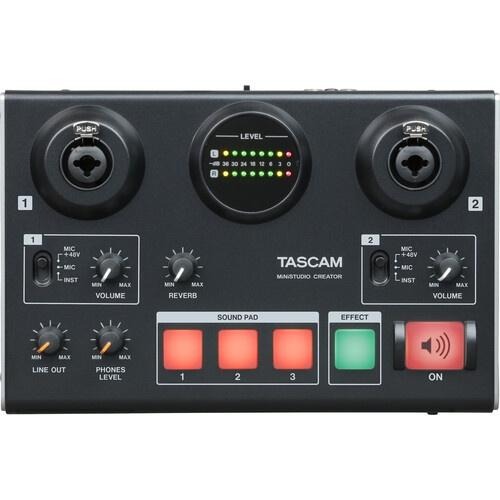 【TASCAM】MiNiSTUDIO Creator US-42B 兩軌 錄音介面 (公司貨)-細節圖2