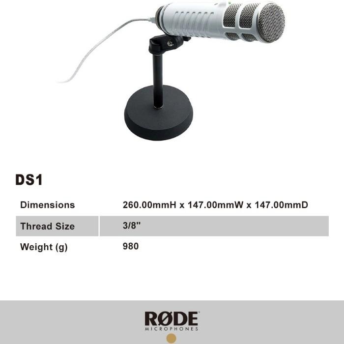 【RODE】DS1 桌上型 麥克風架 (正成公司貨)-細節圖3
