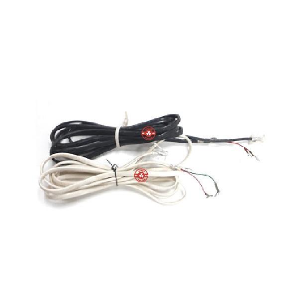 【台灣現貨｜當天出貨】美式4C端子線｜單頭施工線 7呎 黑／米白 弱電電話配線用-細節圖2