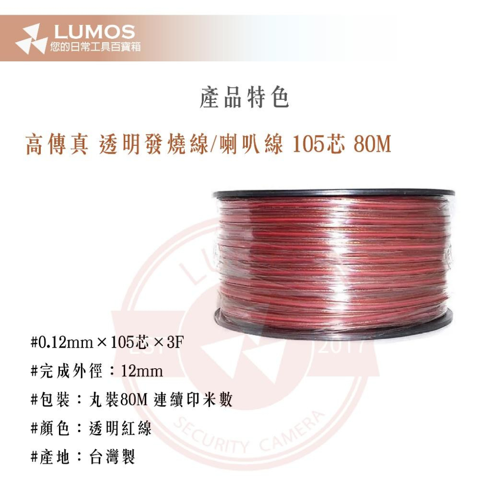 【台灣現貨/當天出貨】喇叭線 發燒線 高傳真透明訊號線 105芯/336芯 105芯*3F 336芯*2F-細節圖3