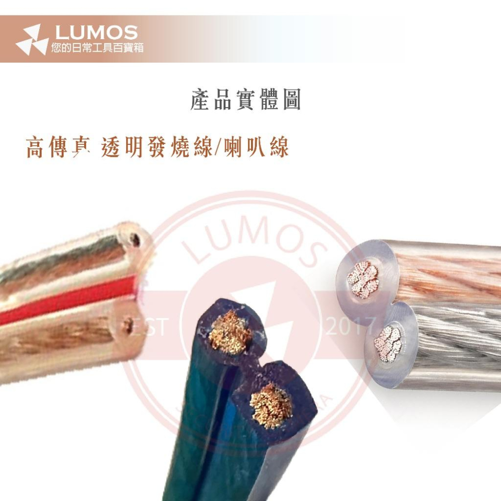 【台灣現貨/當天出貨】喇叭線 發燒線 高傳真透明訊號線 105芯/336芯 105芯*3F 336芯*2F-細節圖5