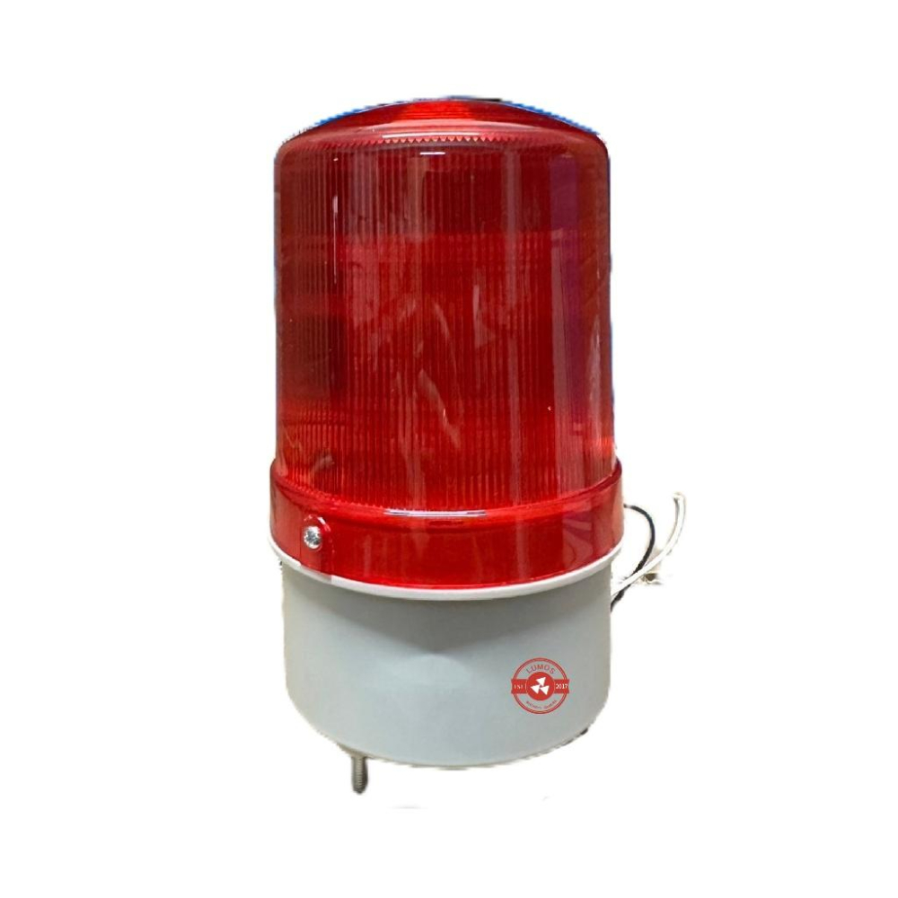 【台灣現貨/當天出貨】LED警示燈 旋轉爆閃警示燈 消防警示喇叭 DC12V/24V AC110V/220V 四電路-細節圖2