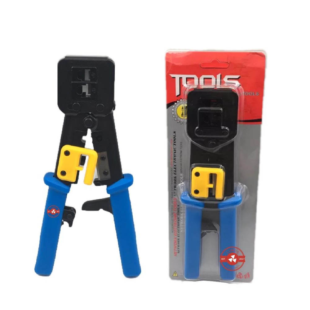 【台灣現貨/當天出貨】穿透式水晶頭壓接鉗 穿透式網路壓接鉗 壓線鉗 網路壓線鉗 壓接鉗  RJ45 穿透式壓接鉗-細節圖2