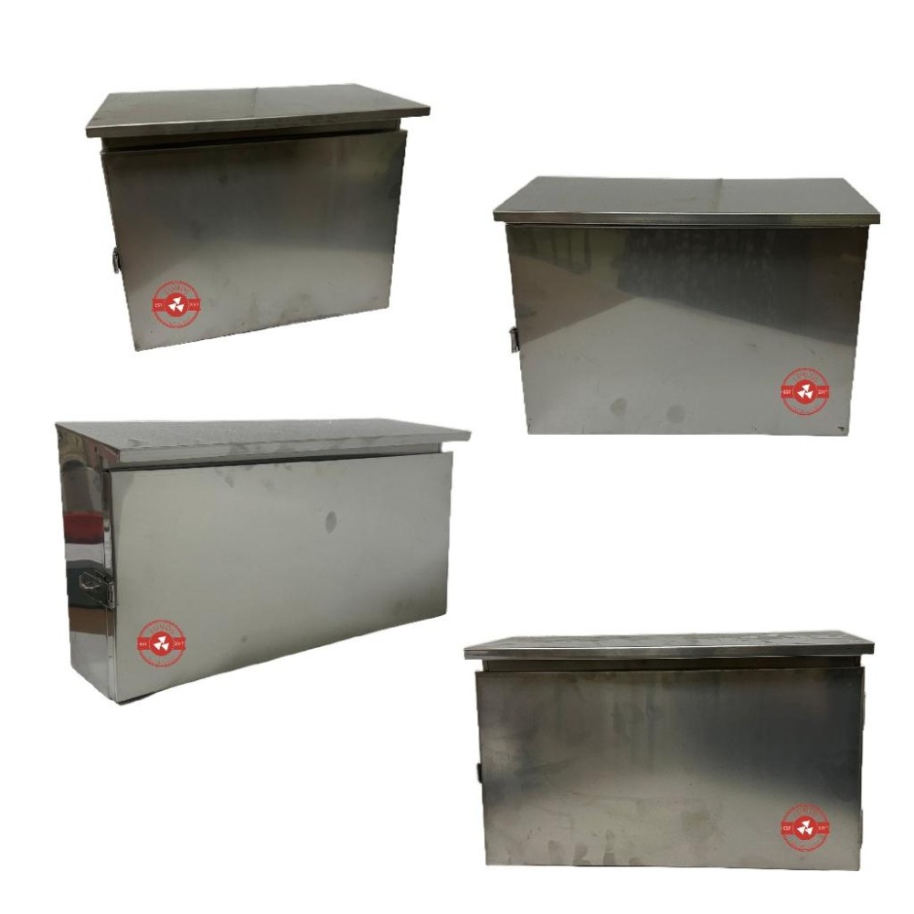 【台灣現貨/當天出貨】不鏽鋼電信防水箱 4聯/4聯加大/5聯/6聯 戶外白鐵箱/配電箱/開關箱/動力箱/電信箱-細節圖2