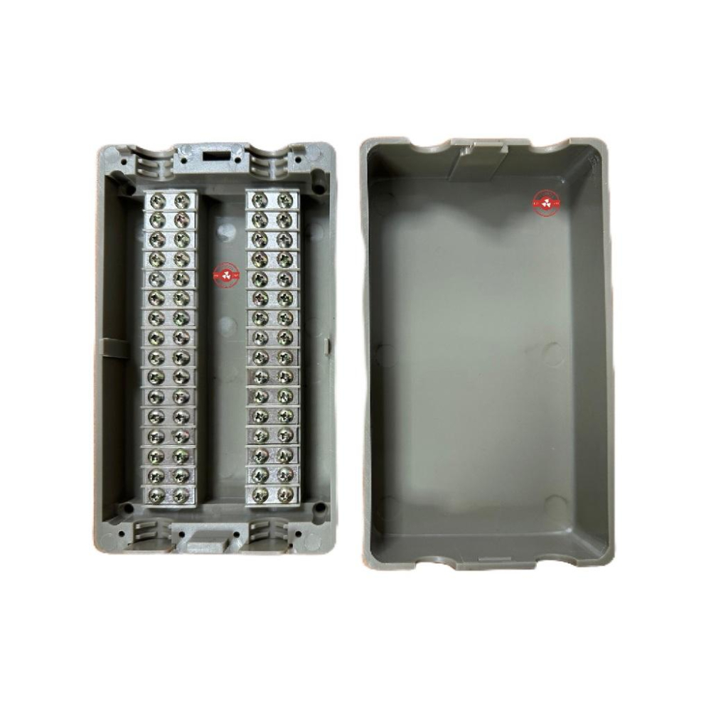 【台灣現貨/當天出貨】電話分線盒 電話端子盒 兩芯線分線盒 32P 端子台分線盒 美式端子台 32P分線盒-細節圖2