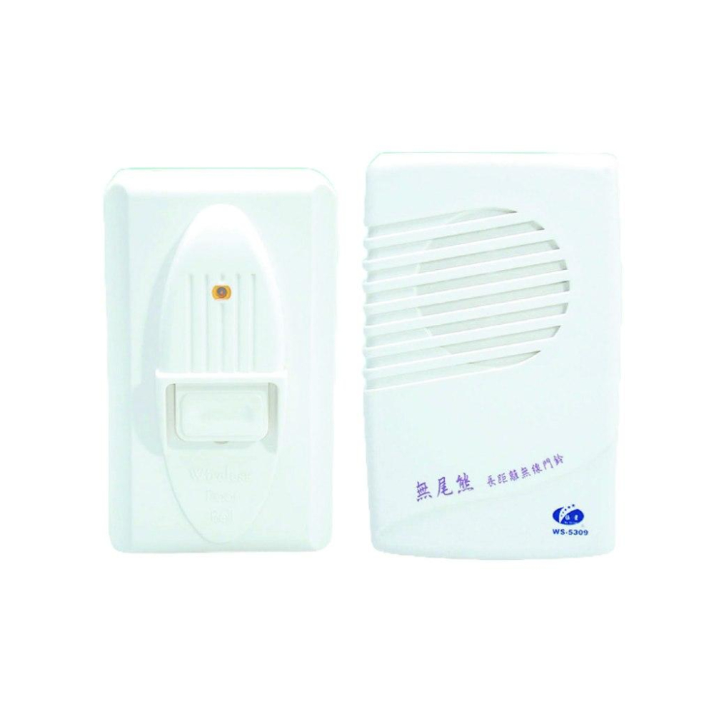 【台灣現貨/當天出貨/一年保固】WS-5309A 無尾熊 插電型 長距離無線遙控門鈴 無線門鈴-細節圖2