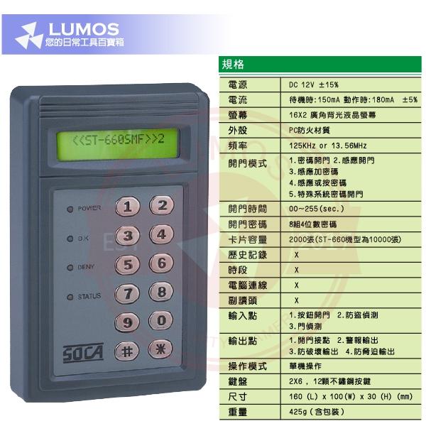 【台灣現貨/原廠保】SOCA感應讀卡機ST-660 ST-660SF/660SM/660SMF/660SMH/660SM-細節圖4